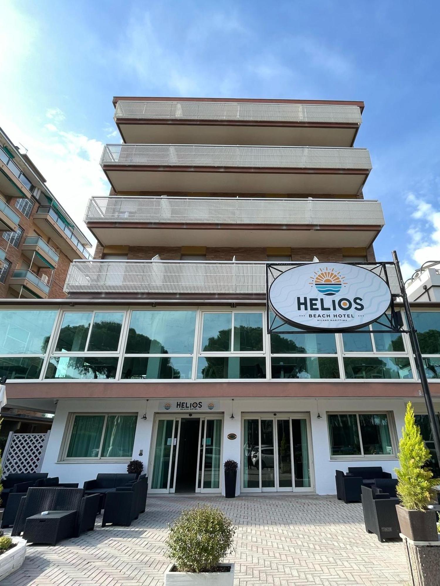 Hotel Helios Beach Мілано-Маріттіма Екстер'єр фото